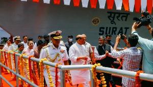 Strong naval force a must for making India a global power: Defence Minister Strong naval force a must for making India a global power: Defence Minister
