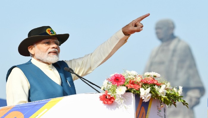 Rashtriya Ekta Diwas: PM Modi honours Sardar Patel, takes part in celebrations in Gujarat