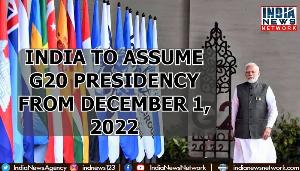 India to assume G20 Presidency from December 1