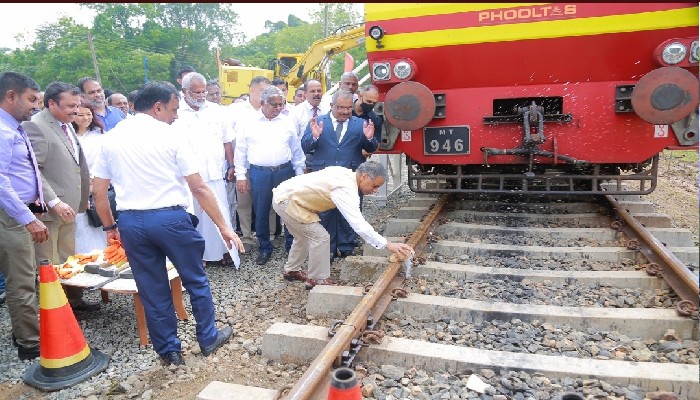 India, a long-term partner in upgrading and modernizing Sri Lankan railways