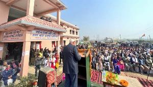 India hands over 11 development projects, including school buildings and hospitals, to Nepal India hands over 11 development projects, including school buildings and hospitals, to Nepal