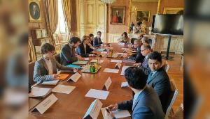 India and France review progress in key areas of bilateral cooperation, including the civil nuclear domain India and France review progress in key areas of bilateral cooperation, including the civil nuclear domain
