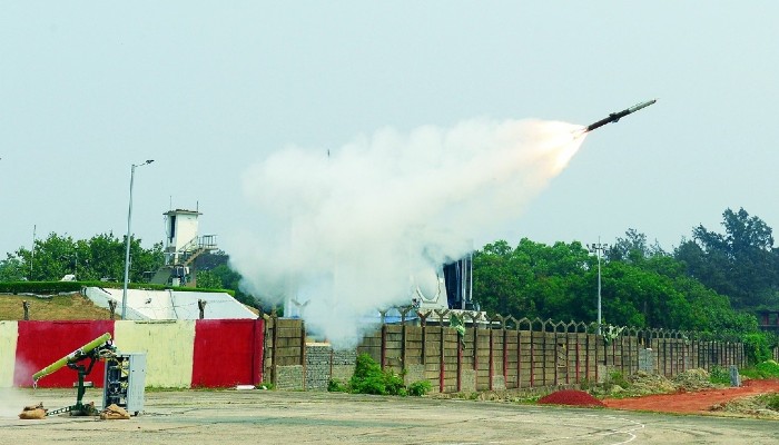 DRDO conducts consecutive successful flight tests of VSHORADS short-range missile system