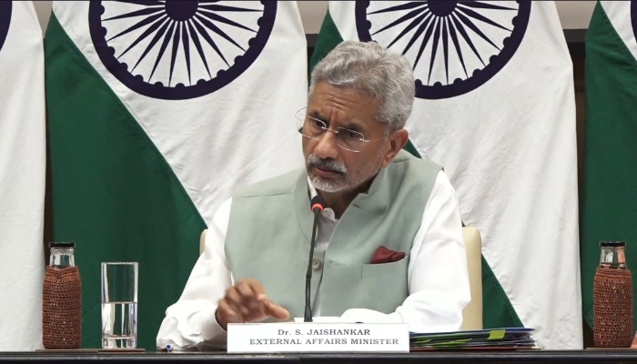 Normalcy in India-China ties not possible till there is peace on the borders: EAM Jaishankar