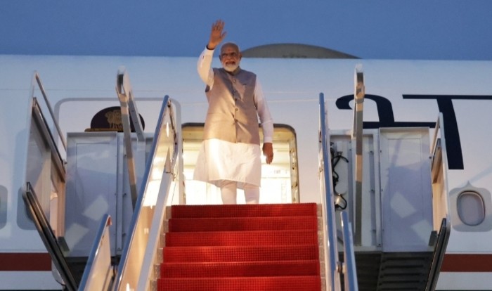  PM Modi arrives in Egypt after a successful US trip